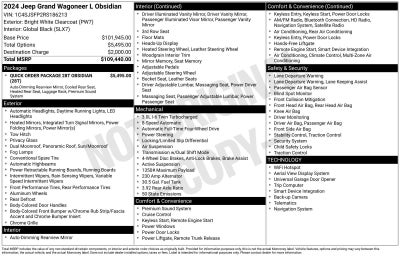 2024 Jeep Grand Wagoneer L Series II