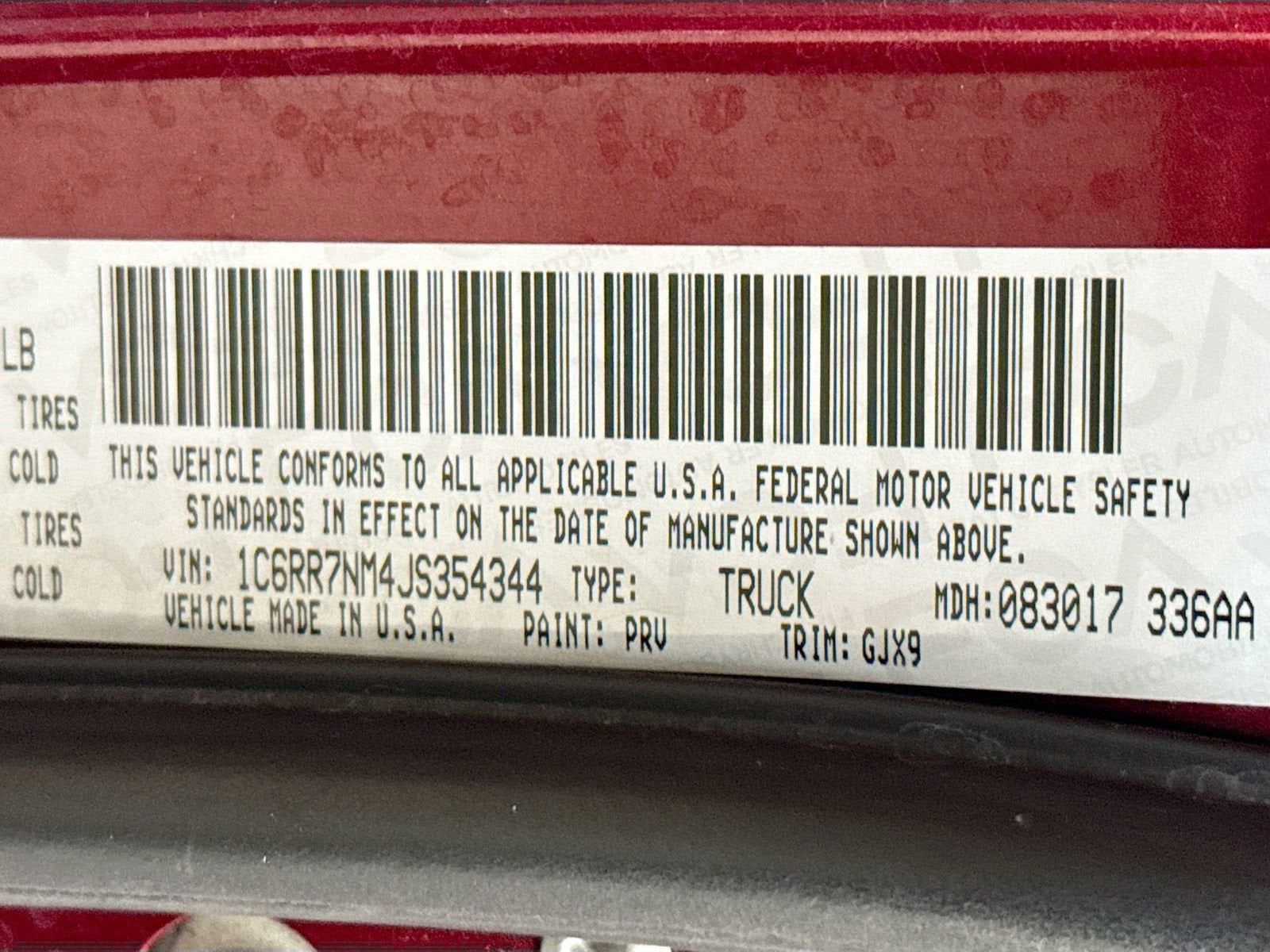 2018 RAM 1500 Laramie Crew Cab 4x4 5'7" Box