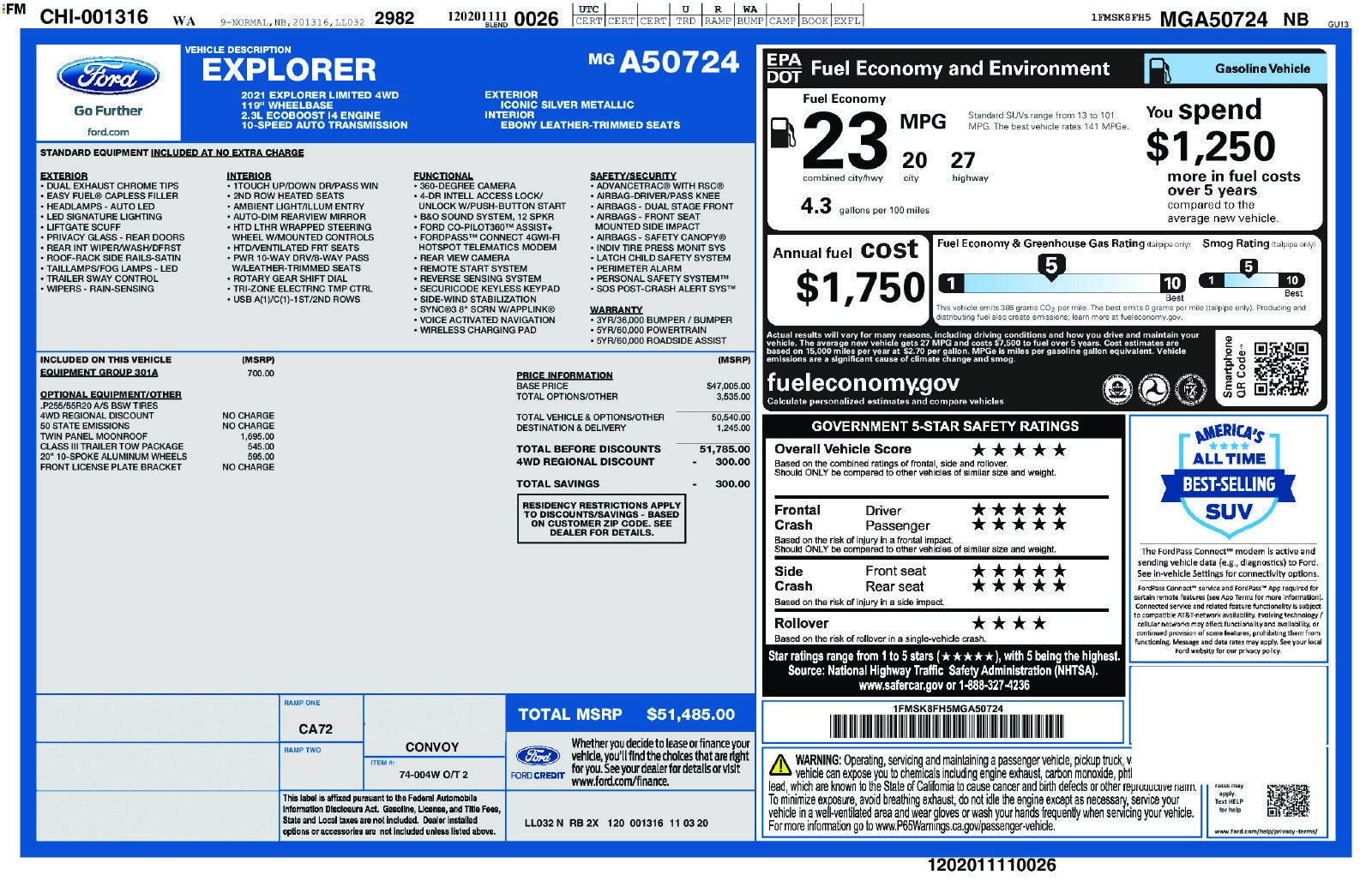 2021 Ford Explorer Limited