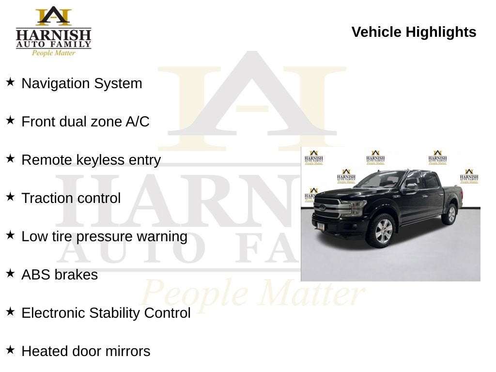 2018 Ford F-150 Platinum