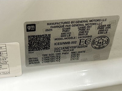 2025 Chevrolet Silverado 2500 HD LT