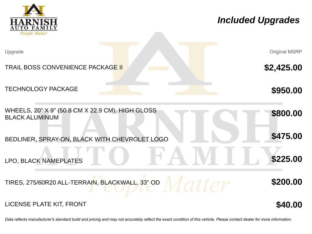 2026 Chevrolet Colorado Trail Boss