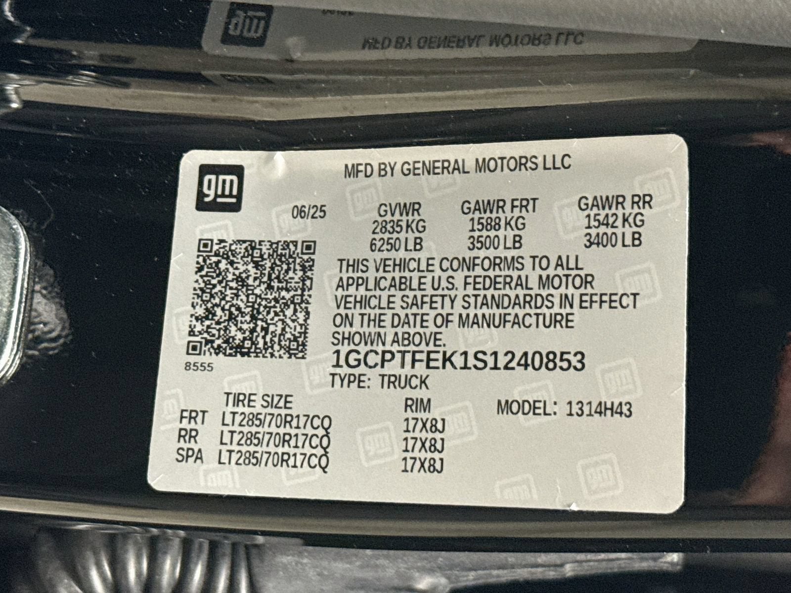 2025 Chevrolet Colorado ZR2