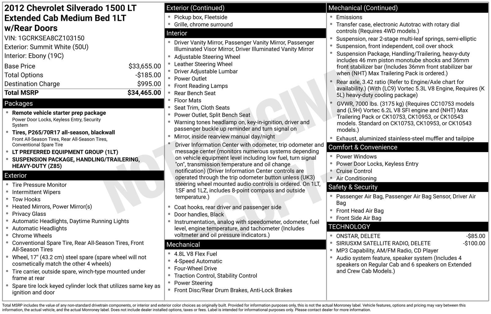 2012 Chevrolet Silverado 1500 LT