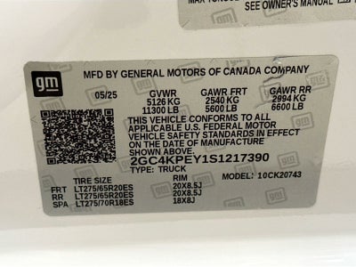 2025 Chevrolet Silverado 2500 HD LTZ