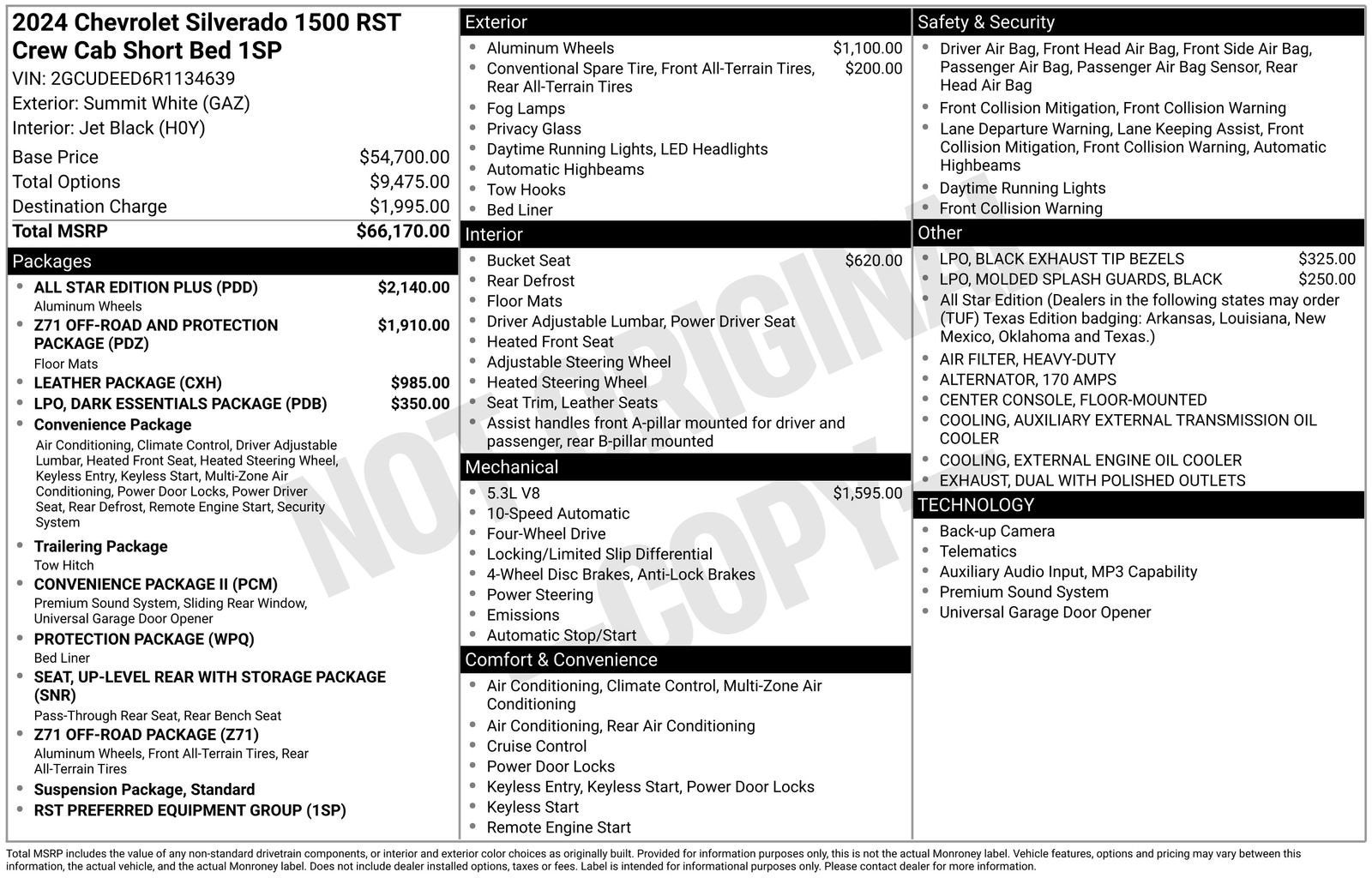 2024 Chevrolet Silverado 1500 RST