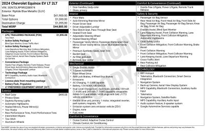 2024 Chevrolet Equinox EV 2LT
