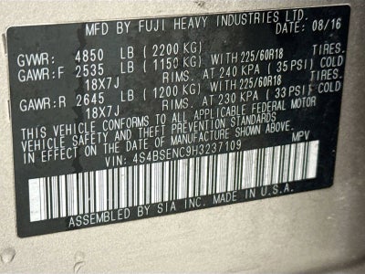 2017 Subaru Outback 3.6R Limited