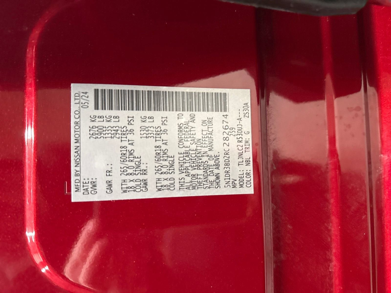 2024 Nissan Pathfinder Rock Creek 4WD