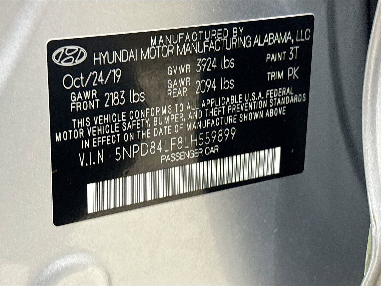 2020 Hyundai Elantra SEL