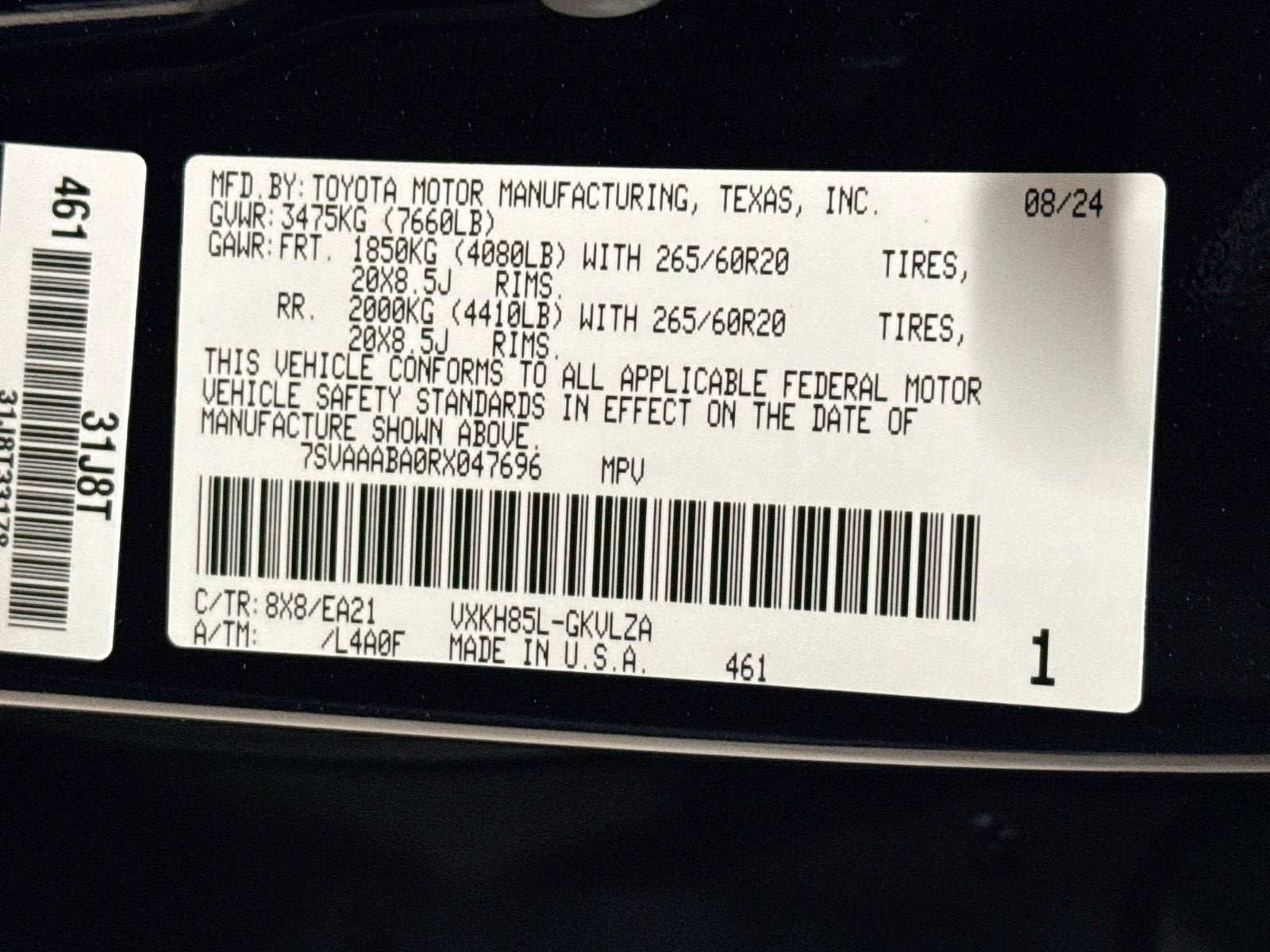 2024 Toyota Sequoia Limited