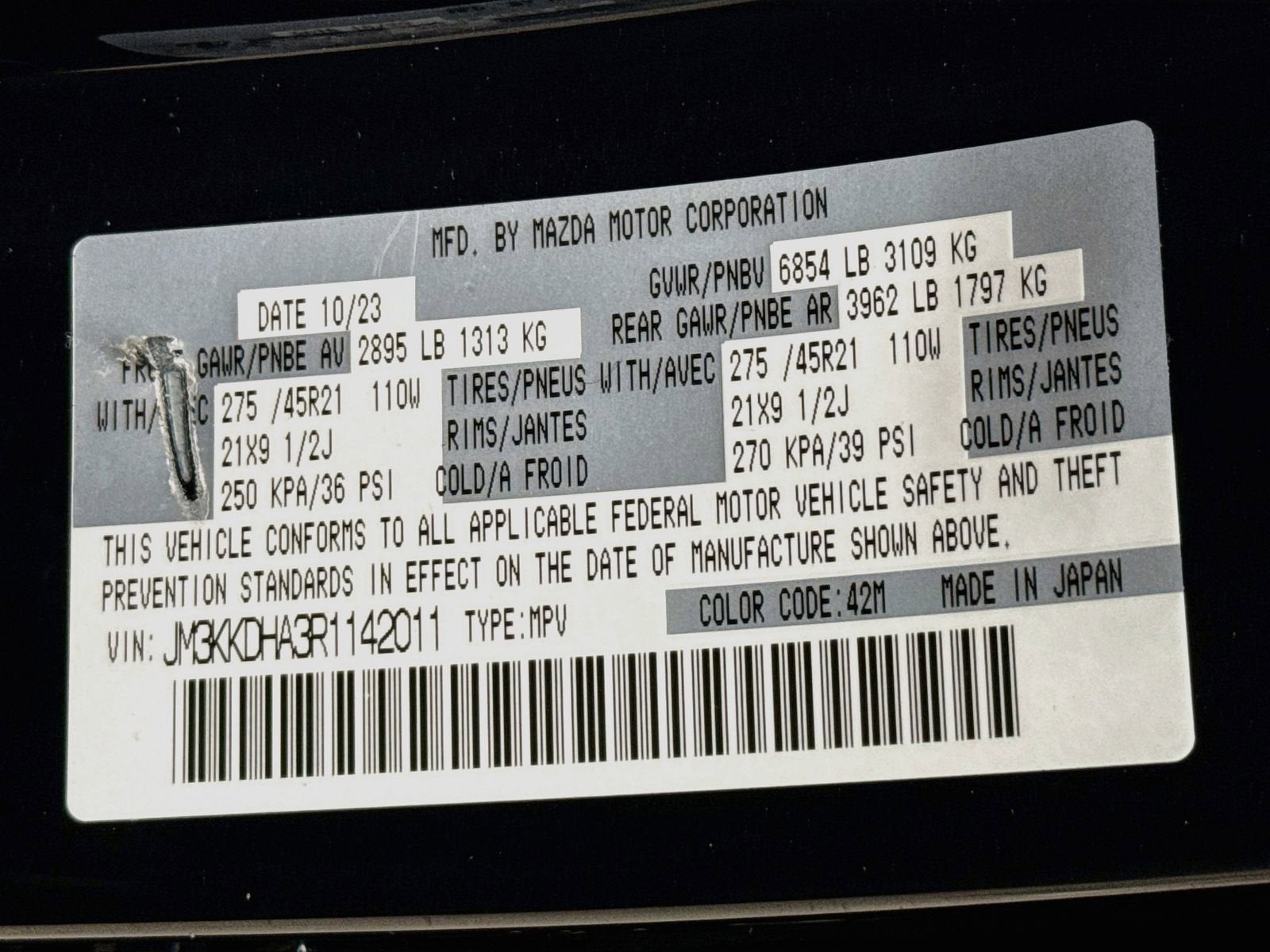 2024 Mazda Mazda CX-90 PHEV Premium