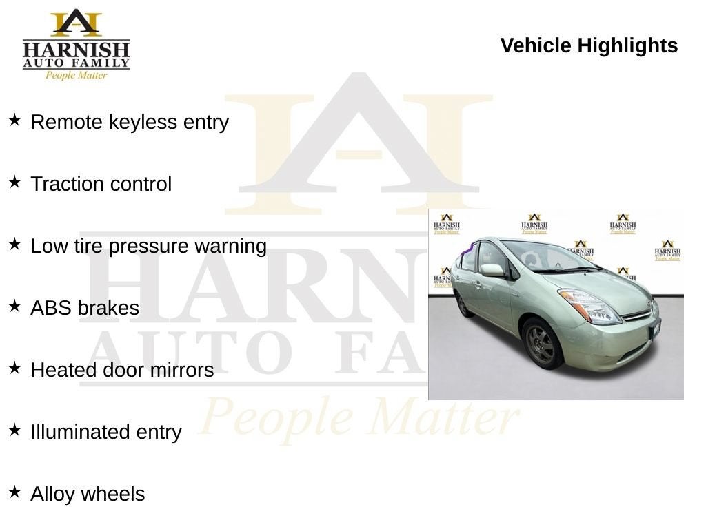 2007 Toyota Prius 5dr HB (Natl)