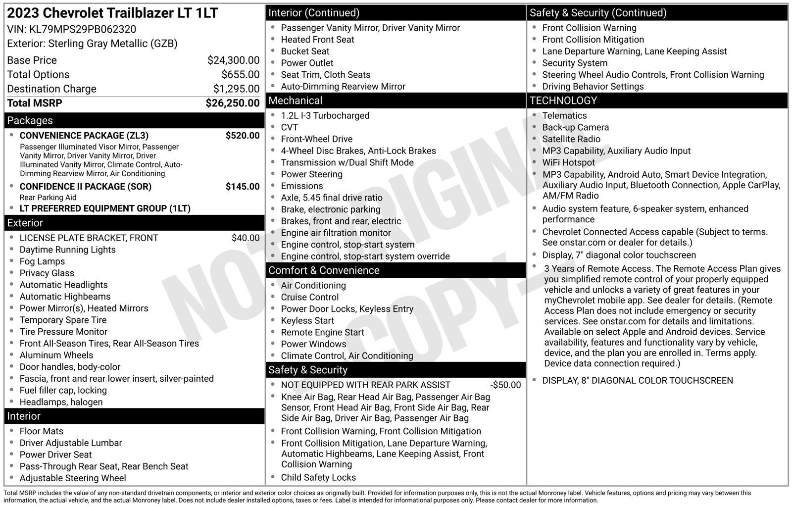 2023 Chevrolet Trailblazer LT
