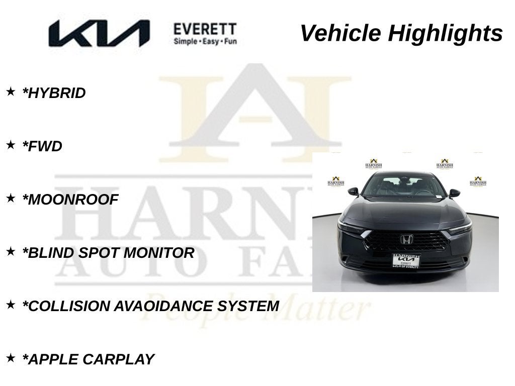 2024 Honda Accord Hybrid Sport