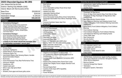 2025 Chevrolet Equinox RS