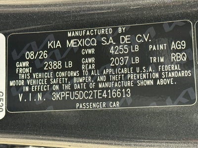 2026 Kia K4 GT-Line Turbo