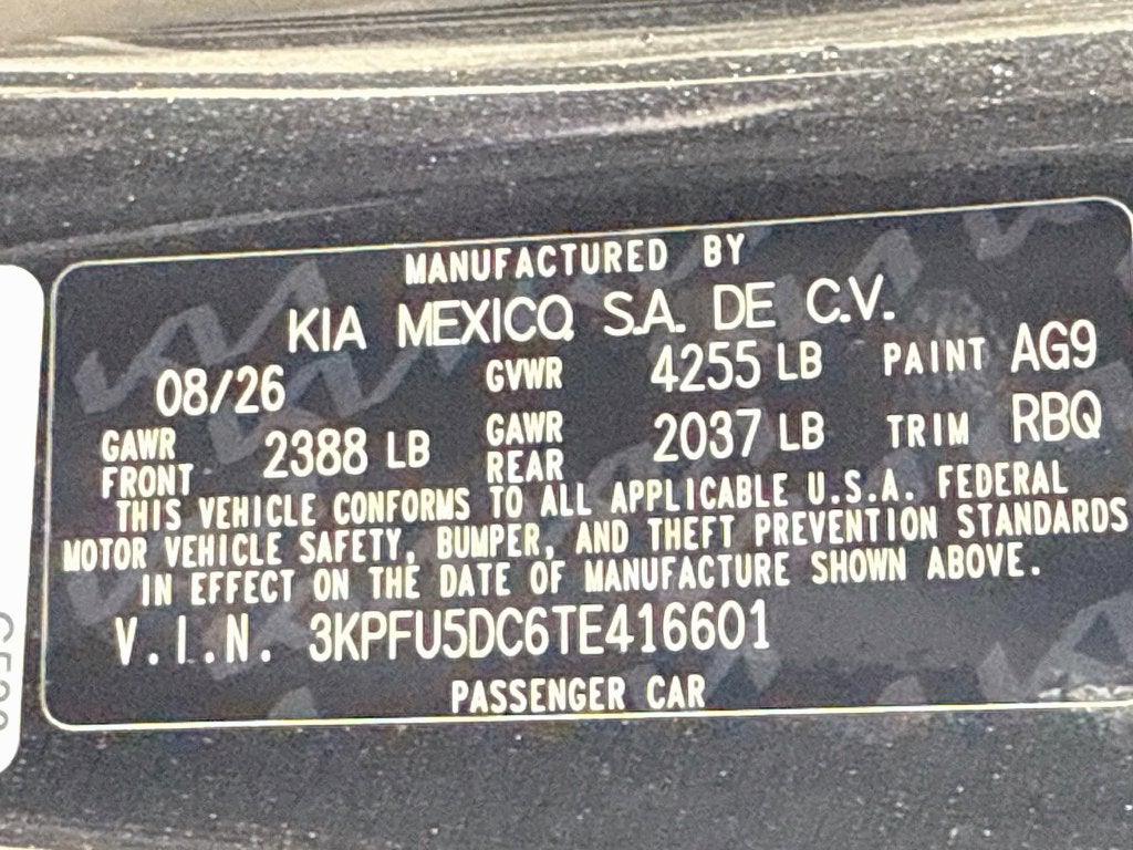 2026 Kia K4 GT-Line Turbo