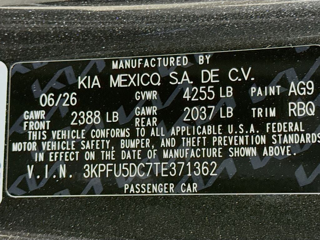 2026 Kia K4 GT-Line Turbo