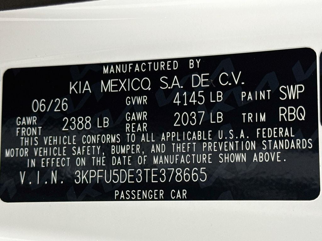 2026 Kia K4 GT-Line
