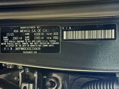 2025 Kia K4 GT-Line Turbo