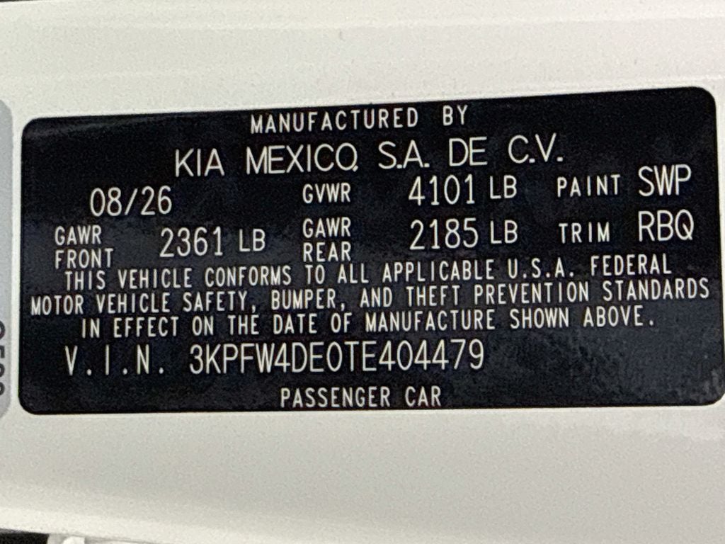 2026 Kia K4 GT-Line