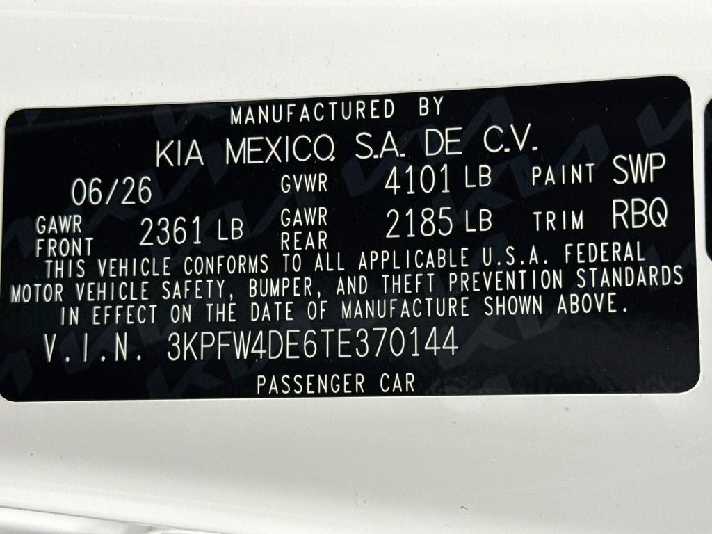 2026 Kia K4 GT-Line