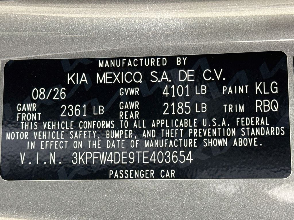 2026 Kia K4 GT-Line