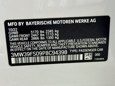 2023 BMW 3 Series 330e xDrive