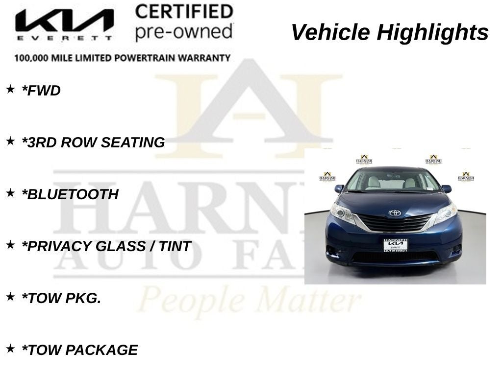 2011 Toyota Sienna LE