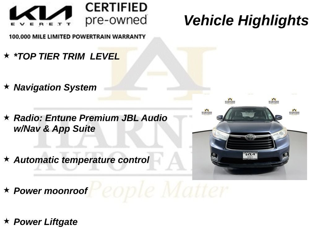2014 Toyota Highlander Limited - Photo 36