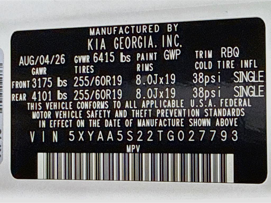 2026 Kia EV9 Light