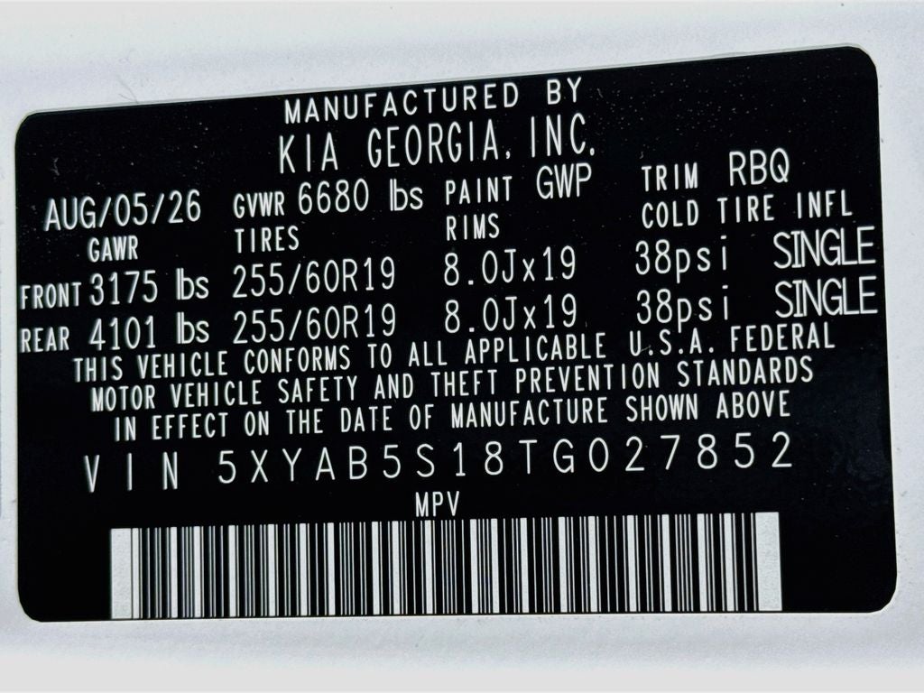 2026 Kia EV9 Light Long Range