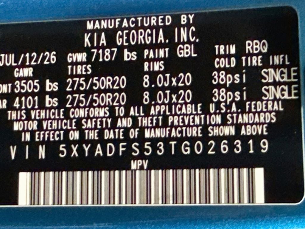 2026 Kia EV9 Land