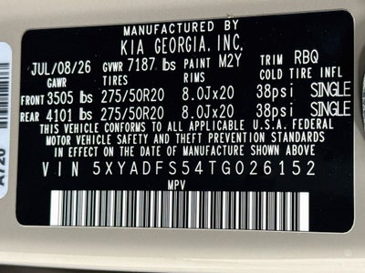 2026 Kia EV9 Land