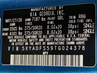 2026 Kia EV9 Land