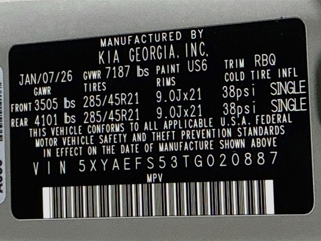 2026 Kia EV9 GT-Line