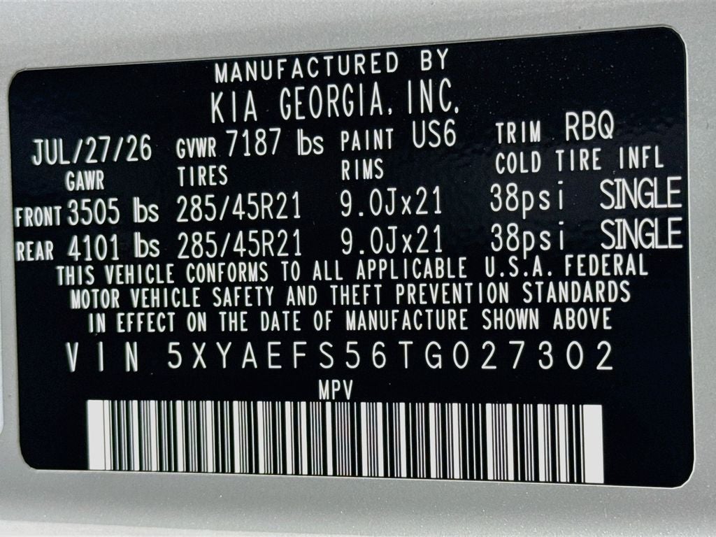 2026 Kia EV9 GT-Line