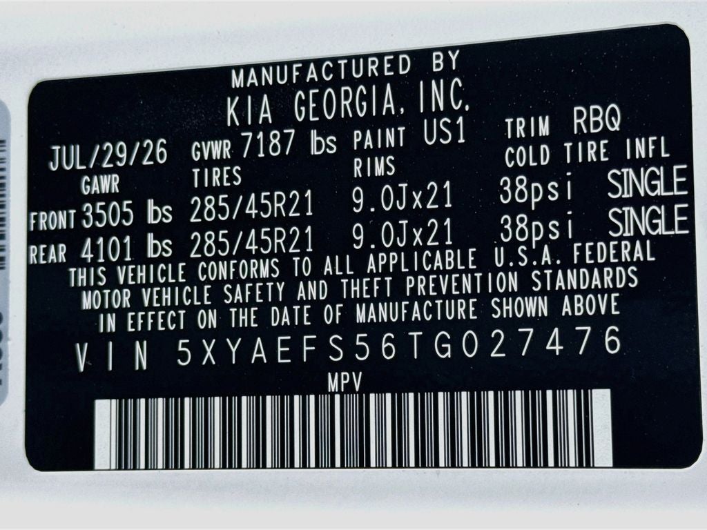 2026 Kia EV9 GT-Line