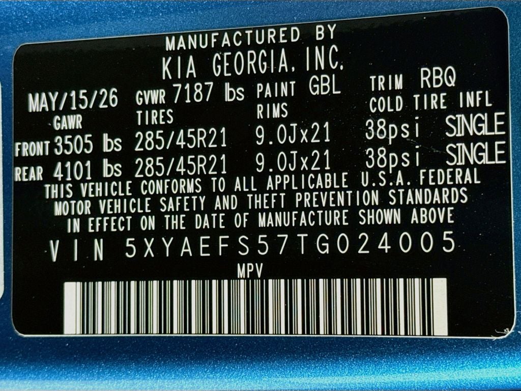 2026 Kia EV9 GT-Line