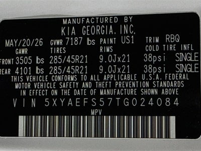 2026 Kia EV9 GT-Line