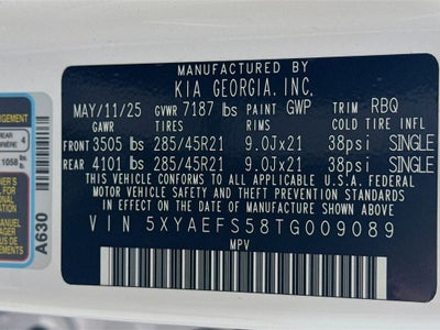 2026 Kia EV9 GT-Line