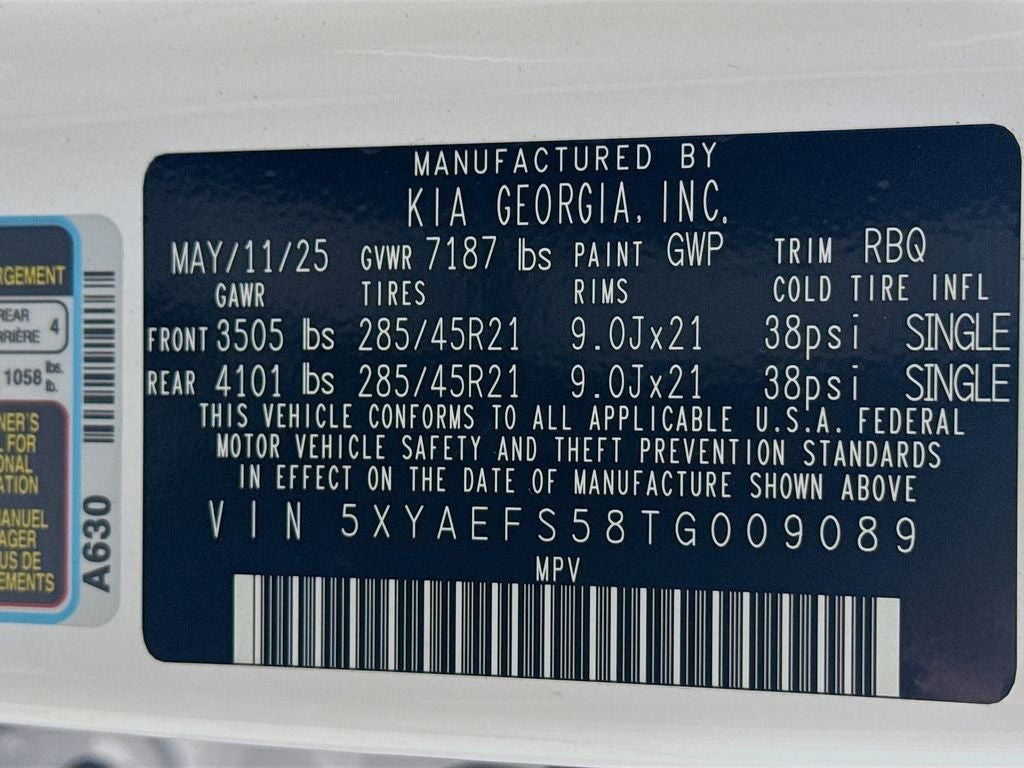 2026 Kia EV9 GT-Line