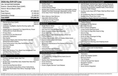 2026 Kia EV9 GT-Line