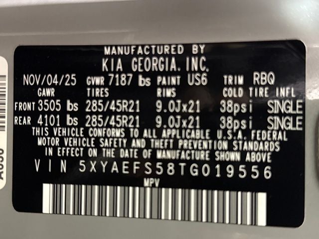 2026 Kia EV9 GT-Line