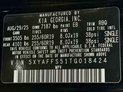 2026 Kia EV9 Wind