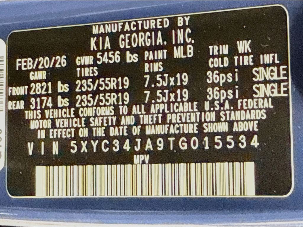 2026 Kia EV6 Light