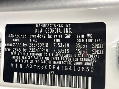 2026 Kia Sportage EX