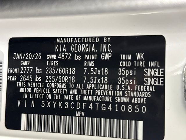 2026 Kia Sportage EX