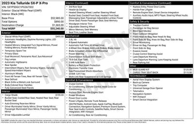 2023 Kia Telluride SX-Prestige X-Pro